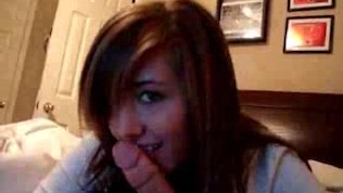 Amateur gf blowjob